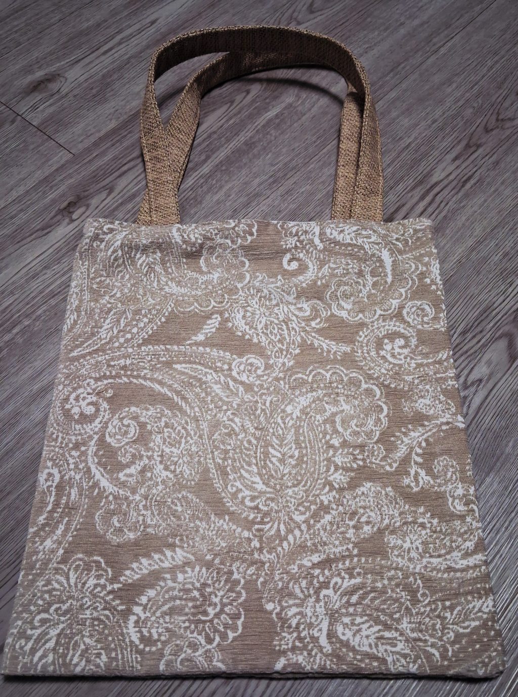 Сумка шоппер тканевая шенилл