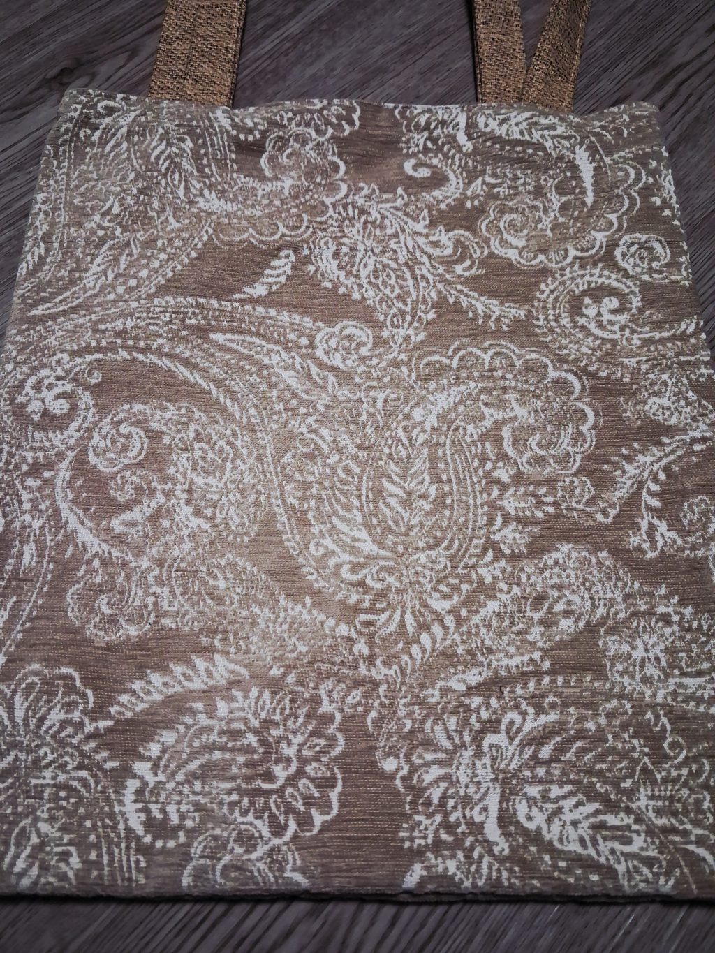 Сумка шоппер тканевая шенилл