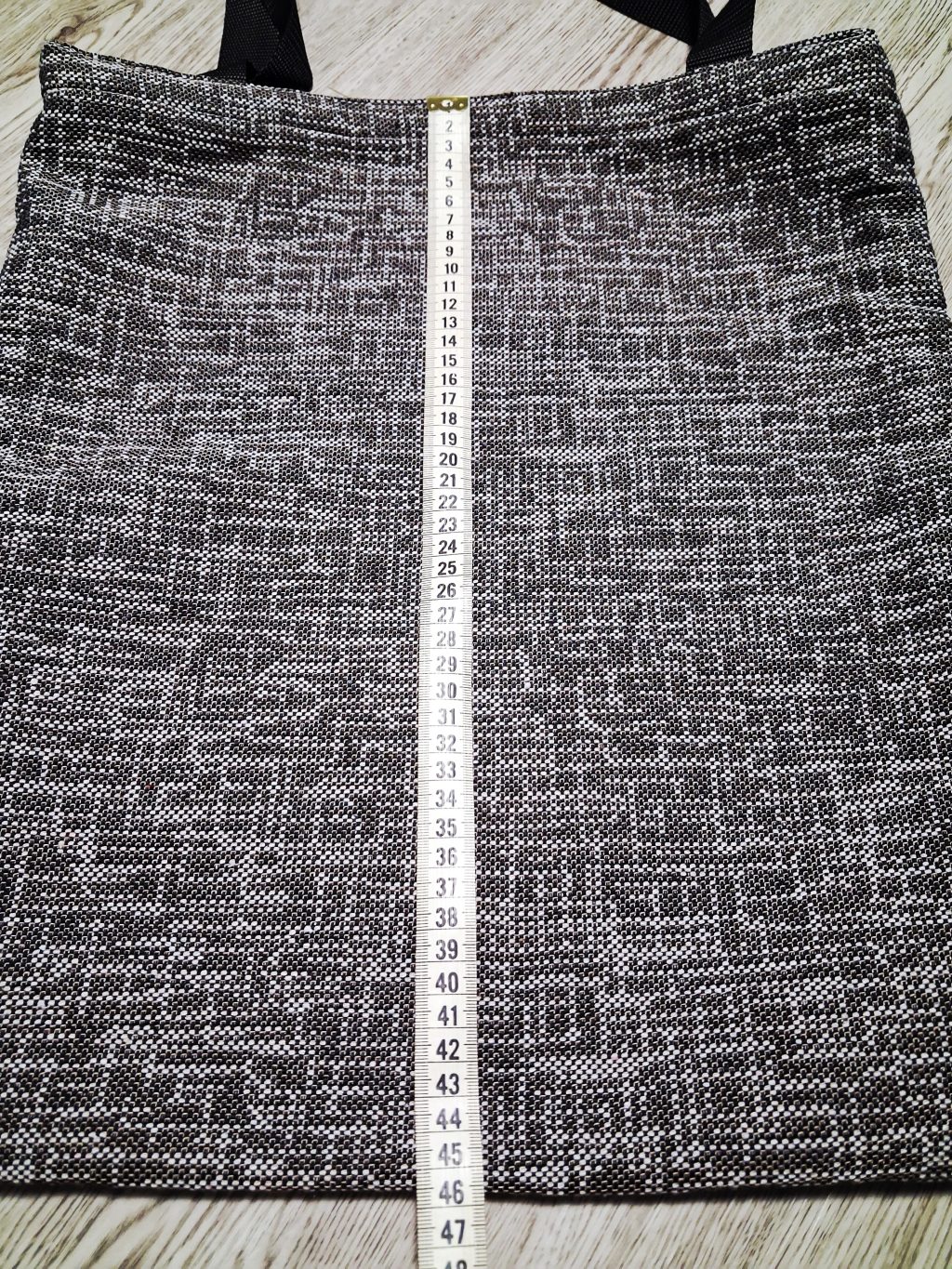 Супка шоппер большая, из рогожки