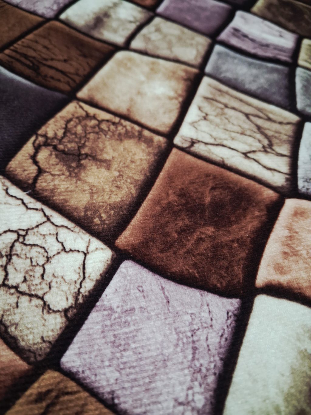 Сумка шоппер большая, из велюра