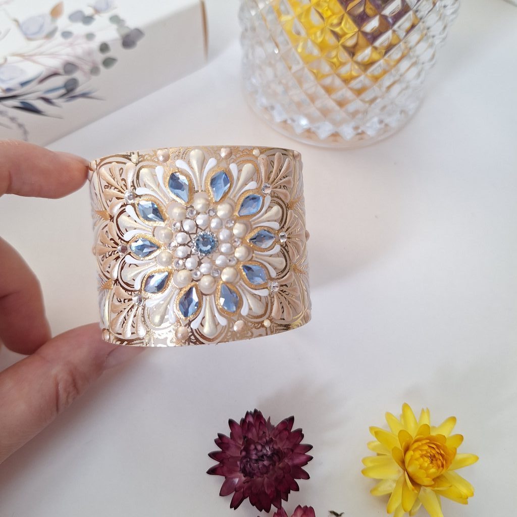 Браслет на запястье 16-17 см из натуральной кожи