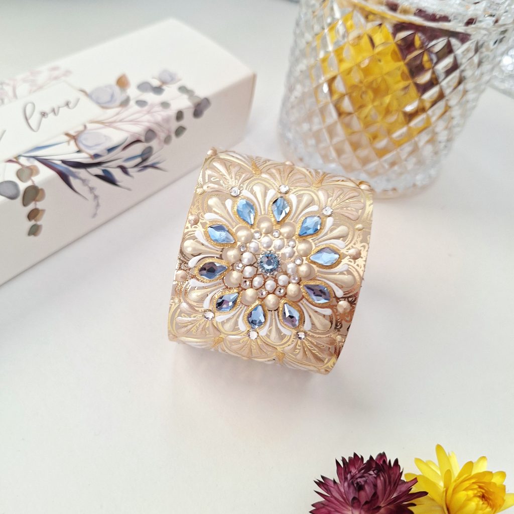 Браслет на запястье 16-17 см из натуральной кожи