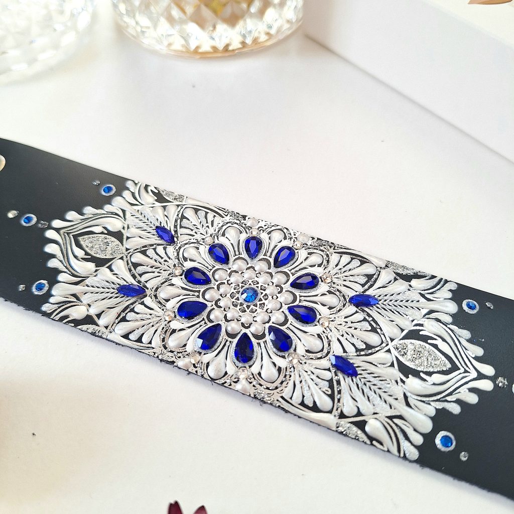 Браслет на запястье 17,5 — 18,5 см из натуральной кожи