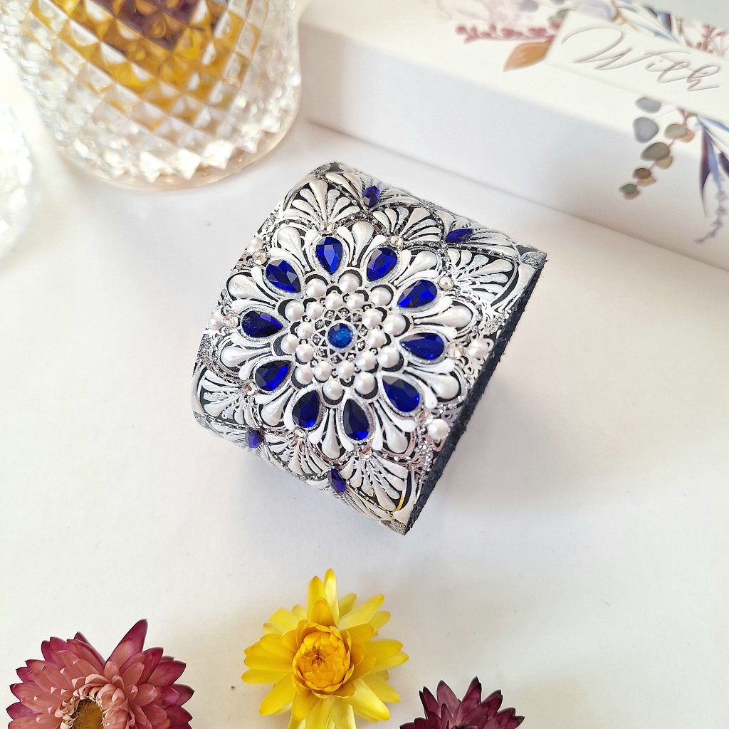 Браслет на запястье 17,5 — 18,5 см из натуральной кожи