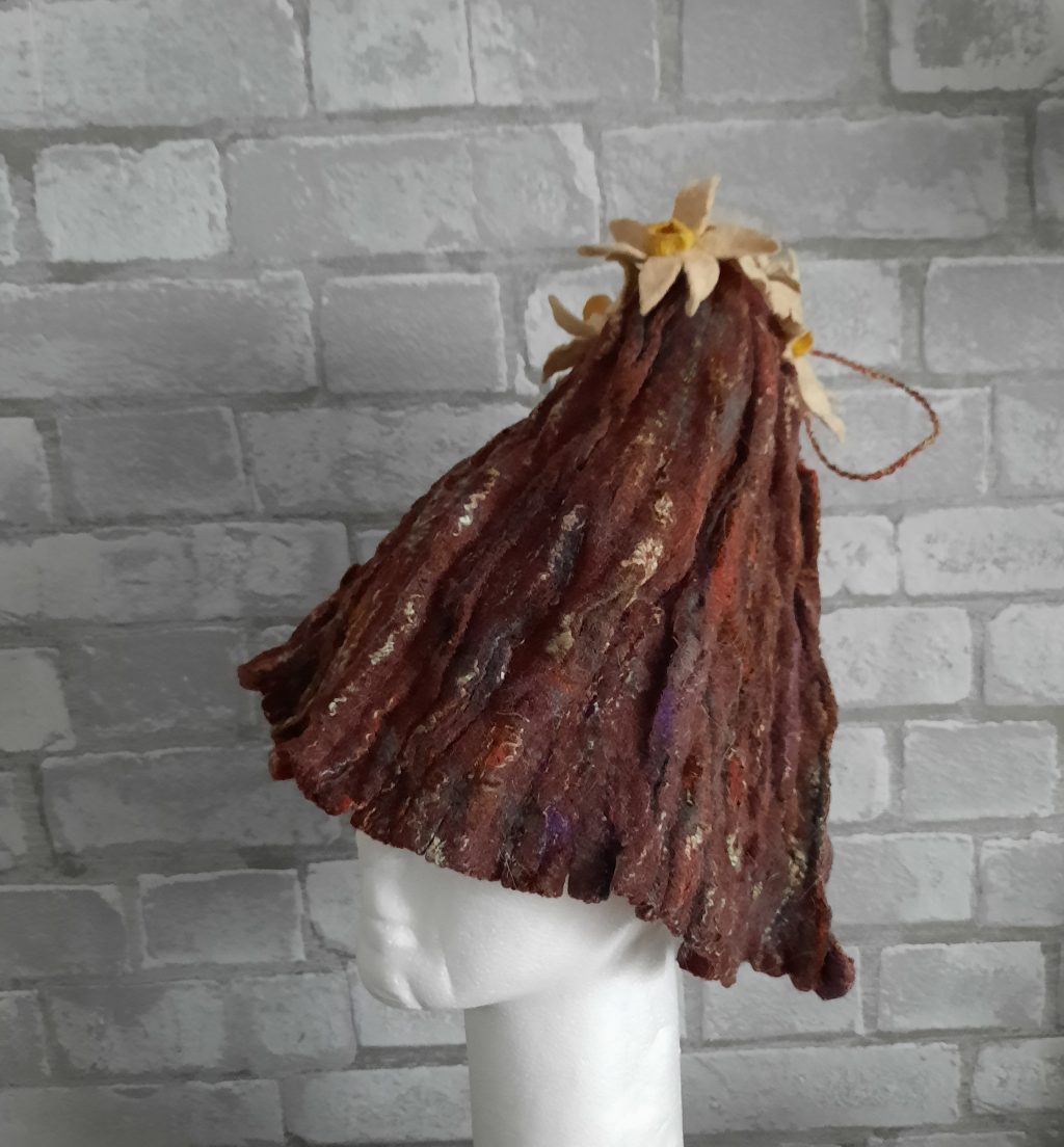 Банная шапка «Пенёк зацвёл»