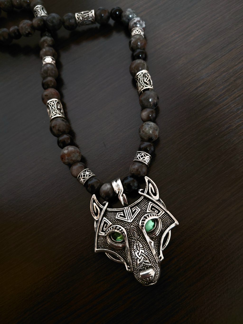 Мужской чокер ТОТЕМ ВОЛК