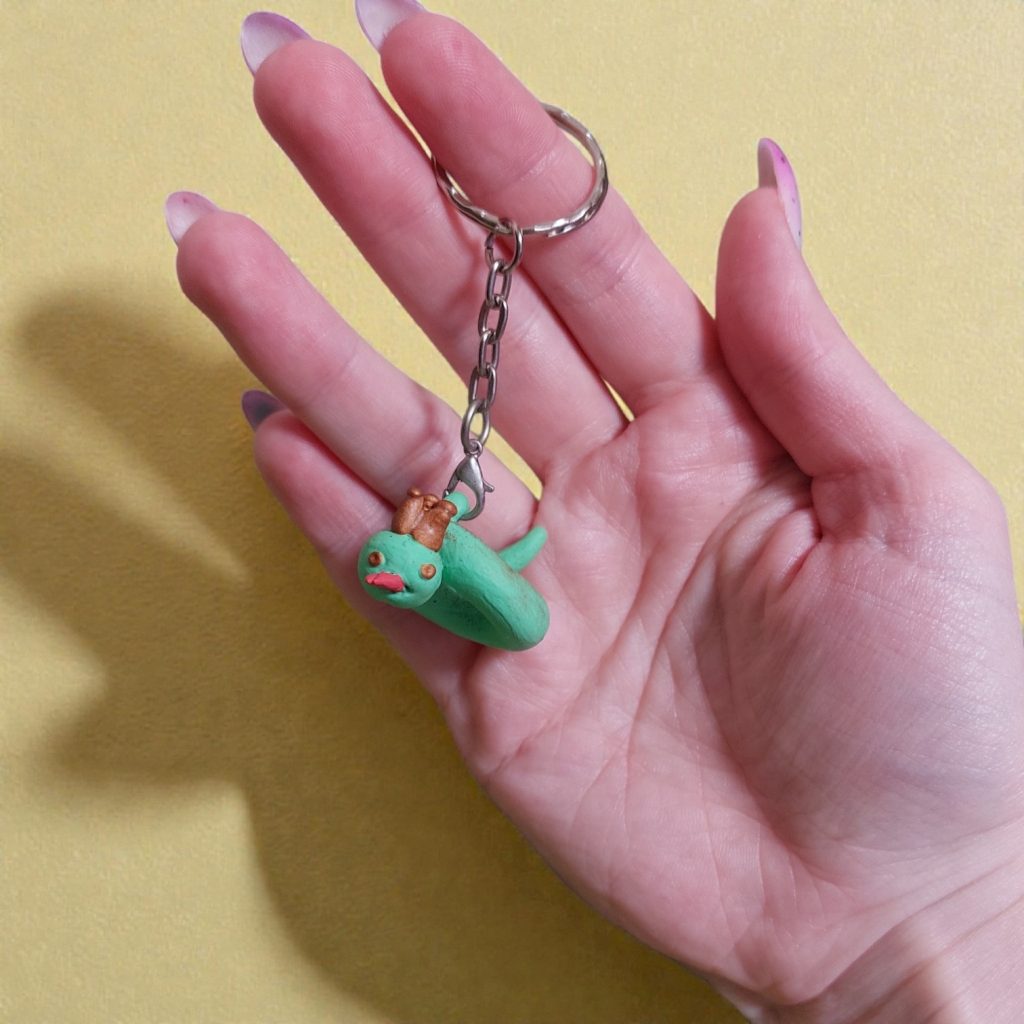 Брелок символ года змея