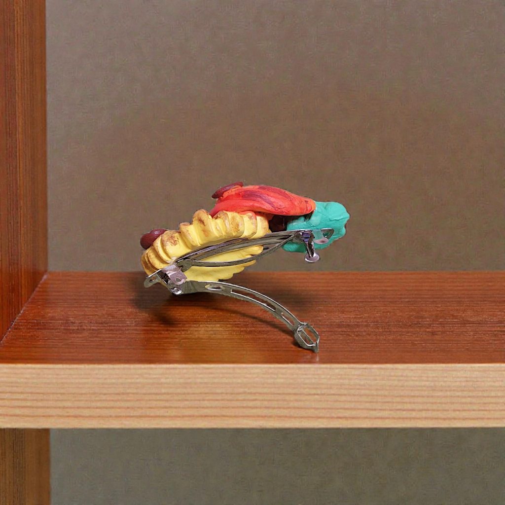 Заколка для волос осенняя (защёлка)