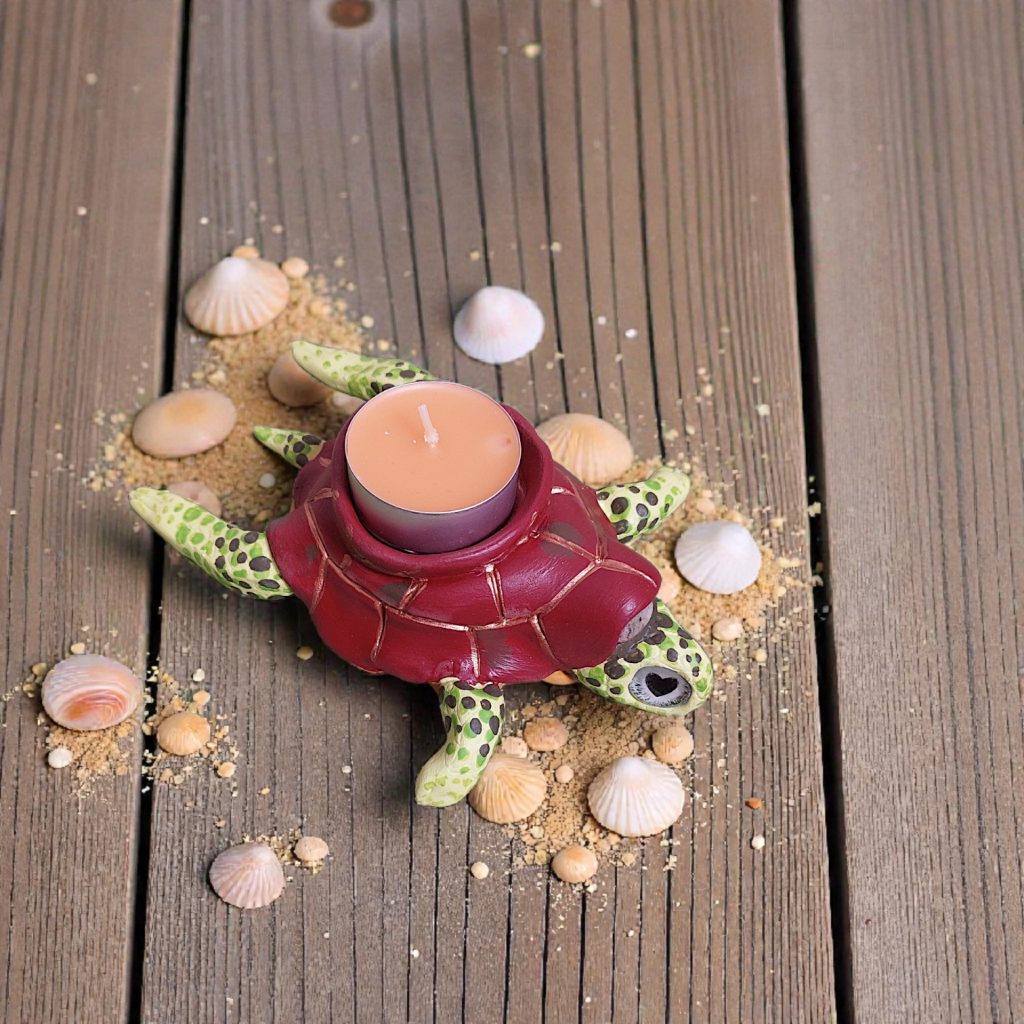 Подсвечник черепашка