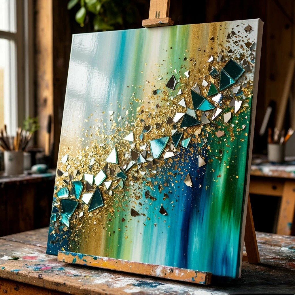 Как делают зеркальные картины: полное руководство по созданию своими руками