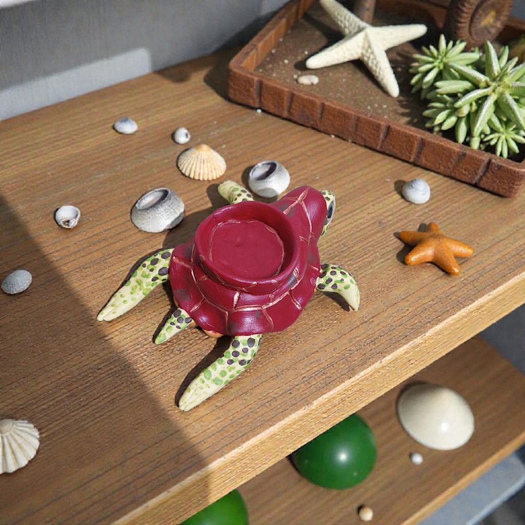 Подсвечник черепашка