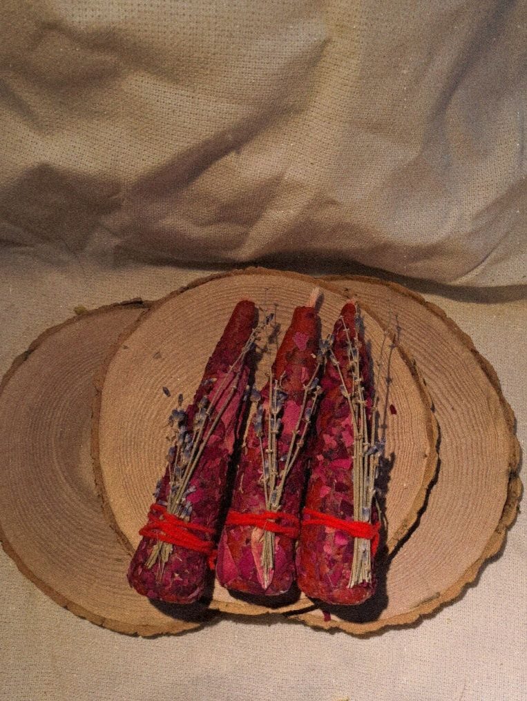 Свеча программная на любовь в миниатюре