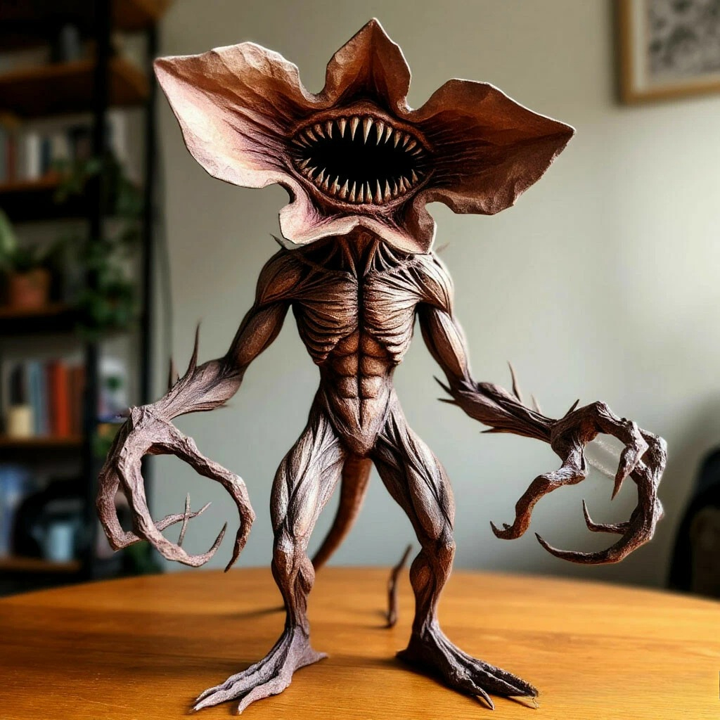 Как сделать демогоргона из бумаги: подробная инструкция с разверткой