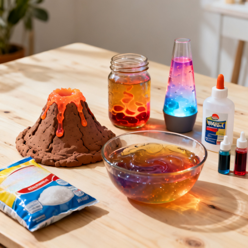 Как сделать лаву дома: 5 простых рецептов для детей и творчества