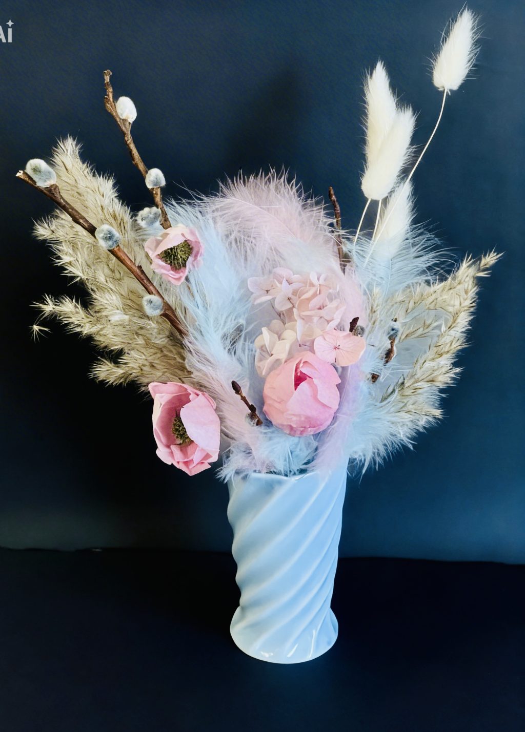 Букет цветов в вазе