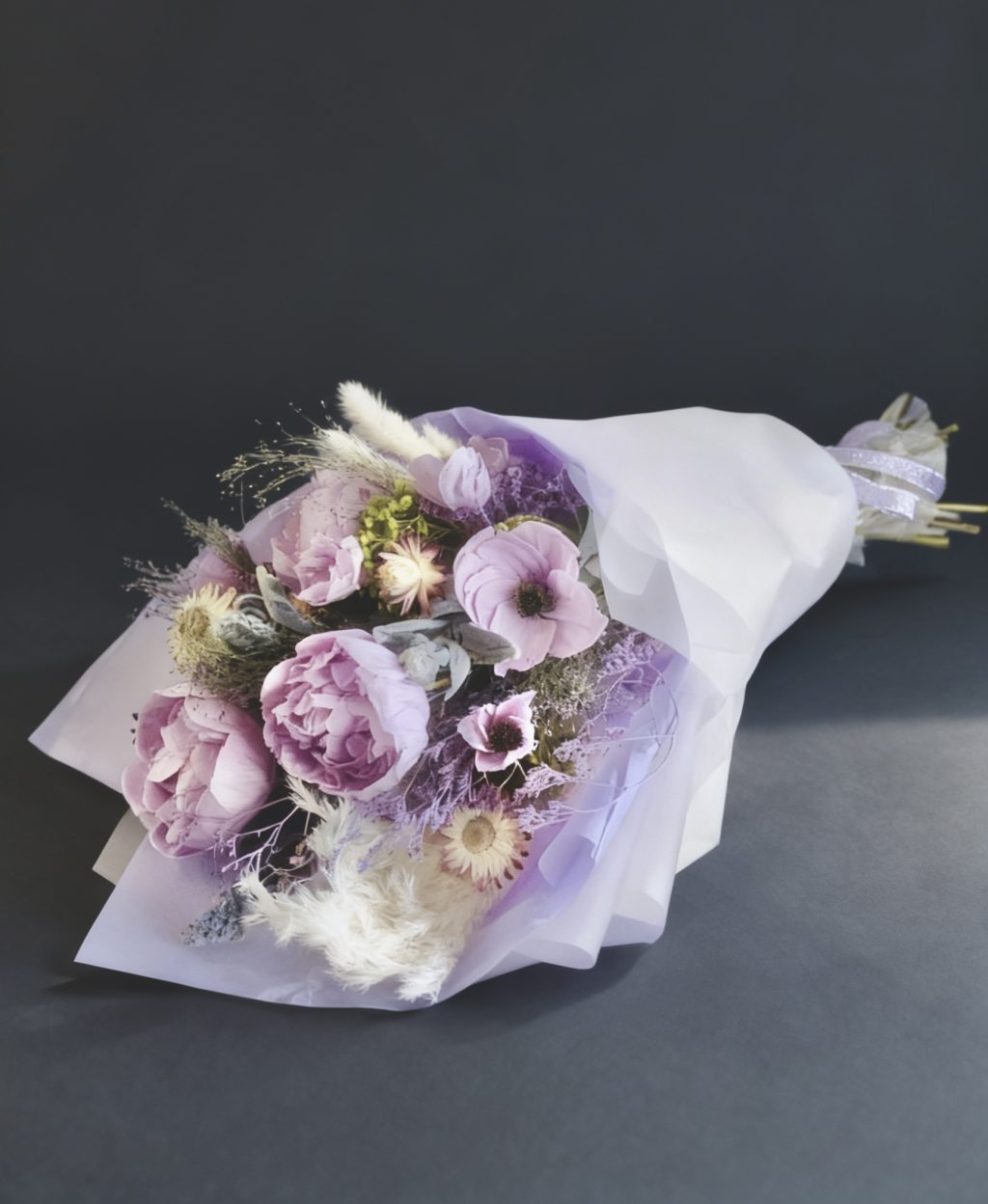 Пионы/ букет из натуральных цветов, который не завянет