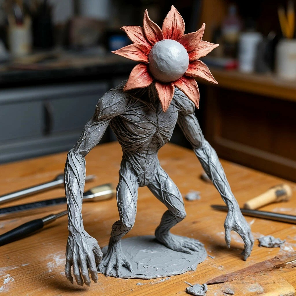 Как слепить демогоргона из глины: подробный мастер-класс для начинающих