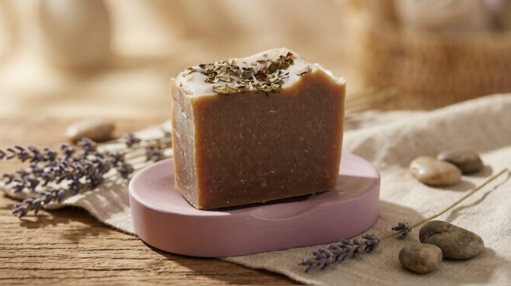 Подарочный набор Дегтярное мыло + мыльница