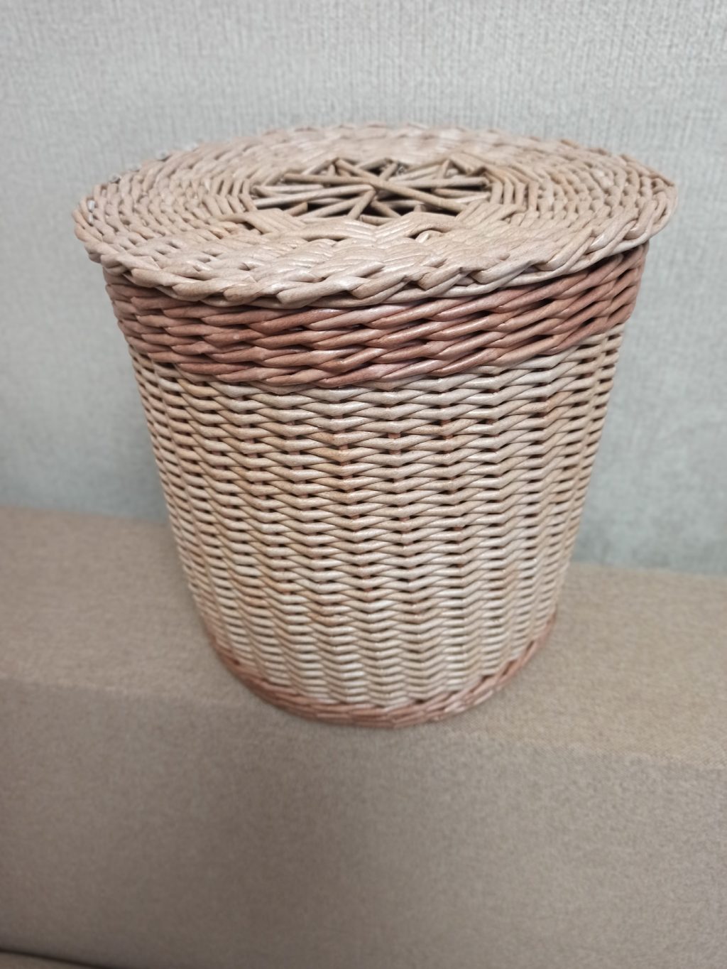 Ведерко-бочонок для рукоделия