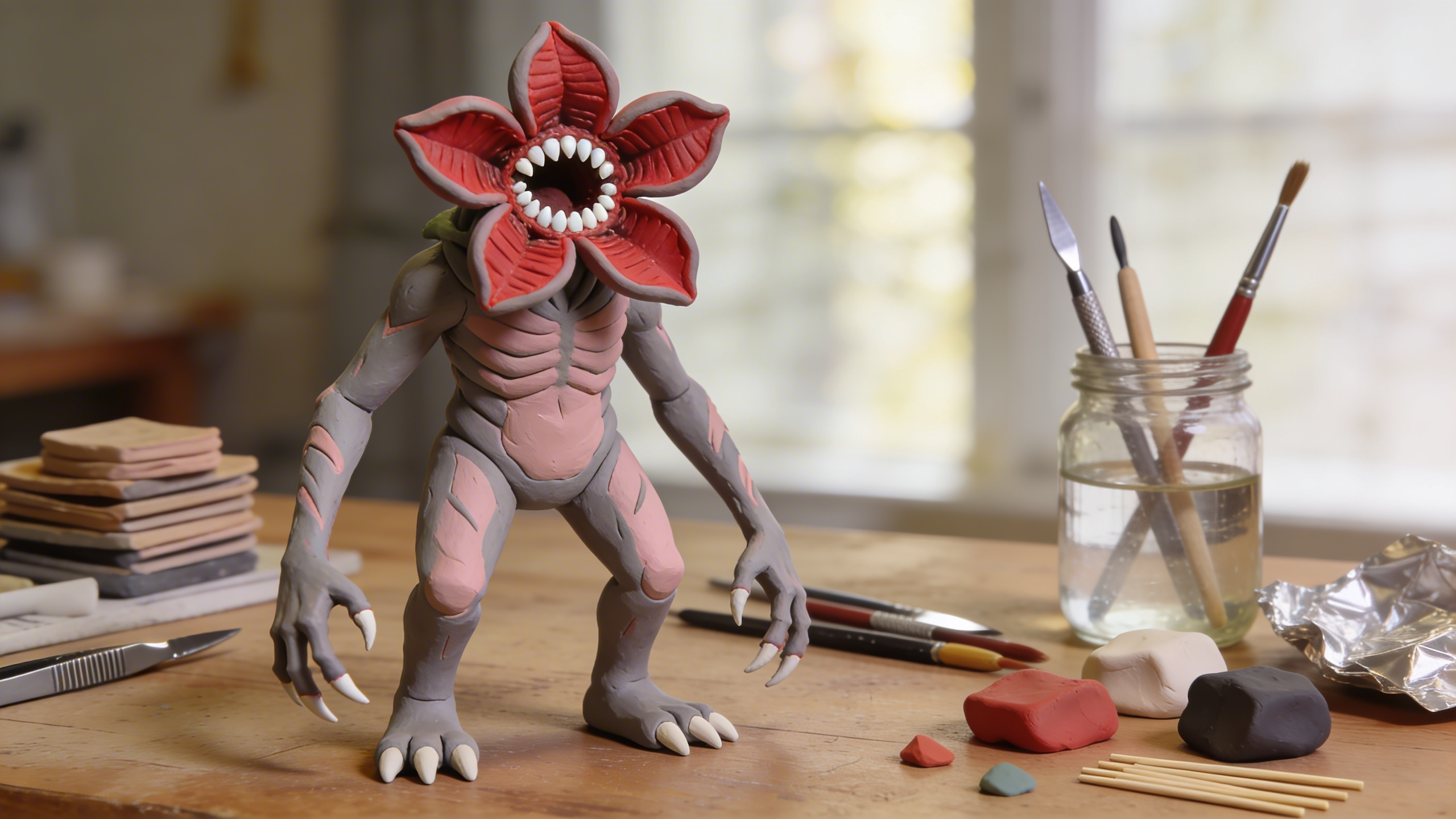 Как слепить демогоргона из полимерной глины: подробный мастер-класс