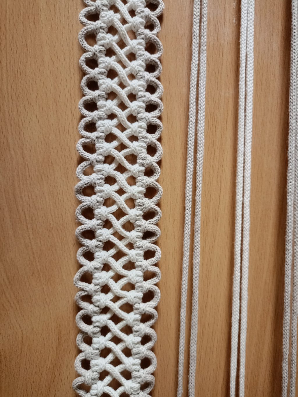 Макраме панно Фоторамка