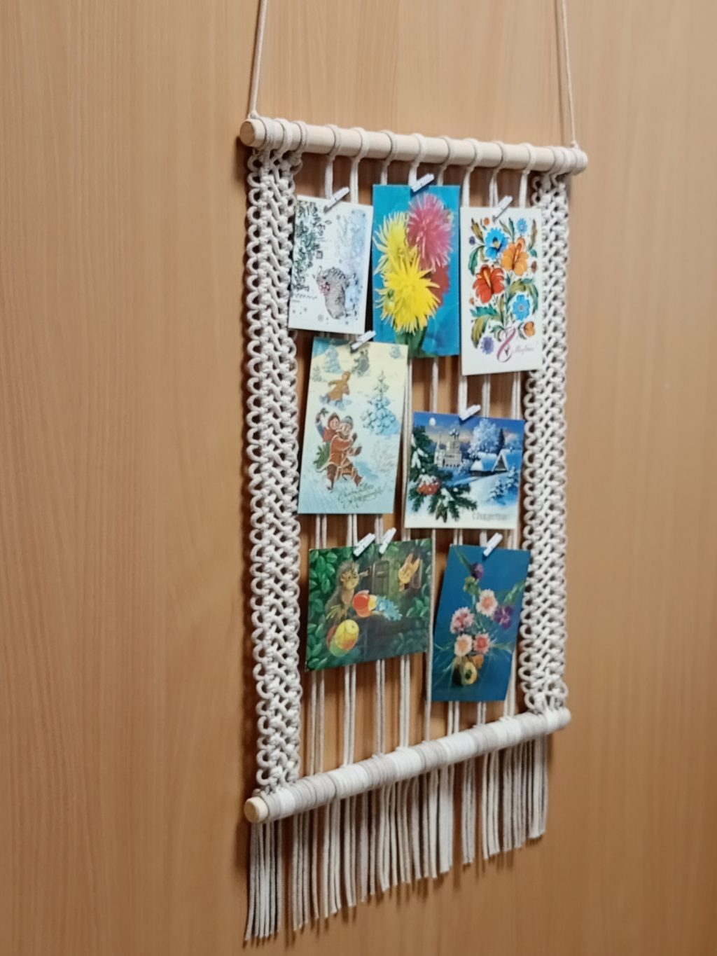 Макраме панно Фоторамка