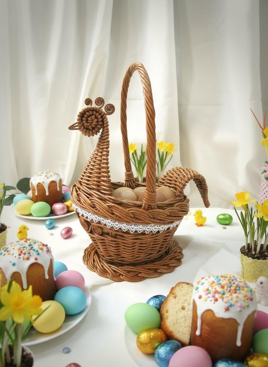 Корзина курочка