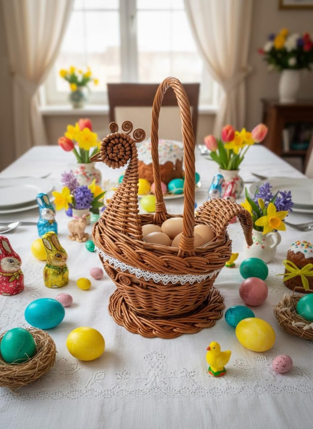 Корзина курочка