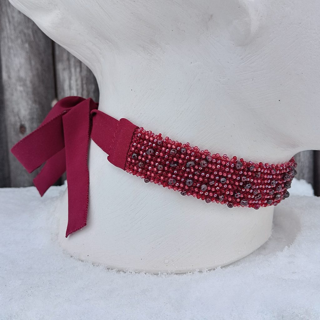 Чокер с гранатом