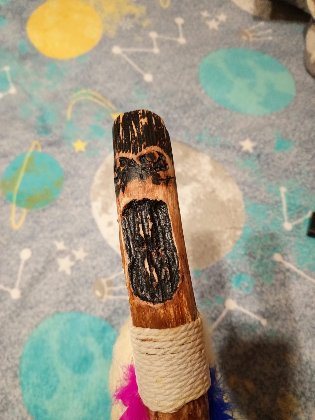 Жезл шаманский, предмет интерьера.