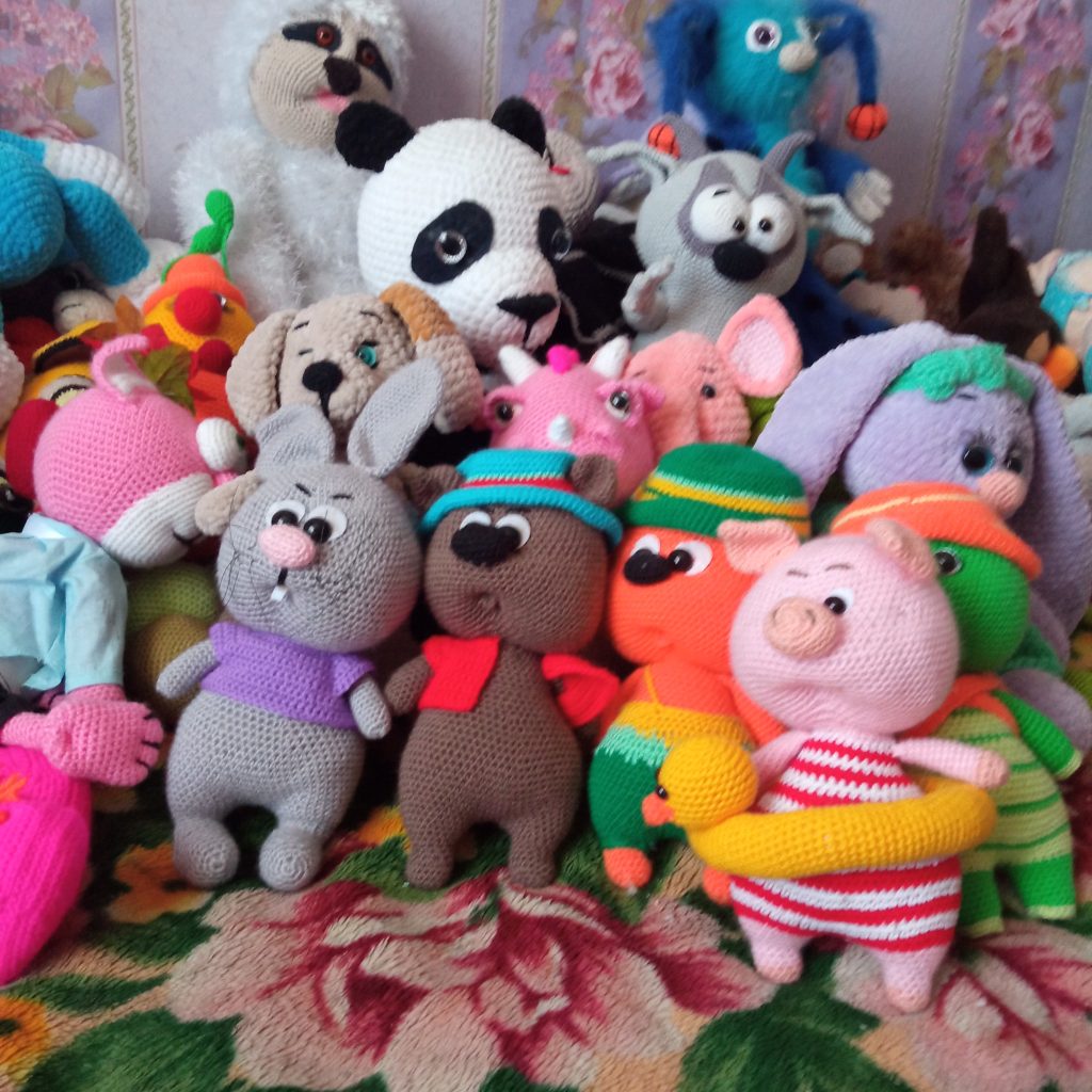 Игрушки вязаные