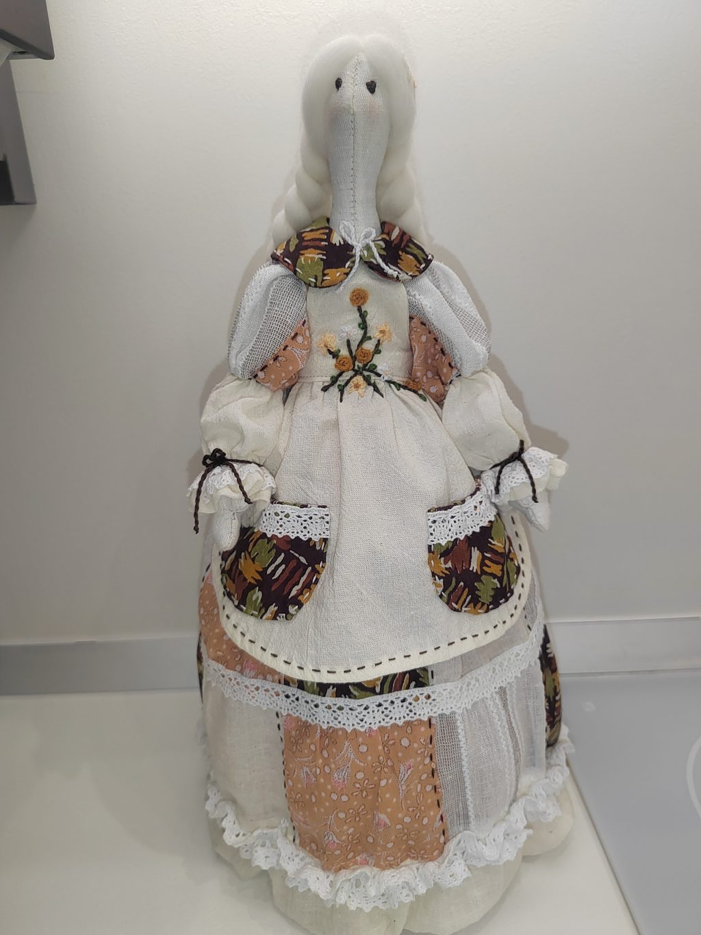 Интерьерная кукла в стиле Тильда