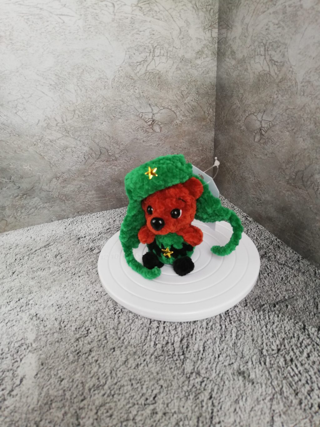 Мишка военный