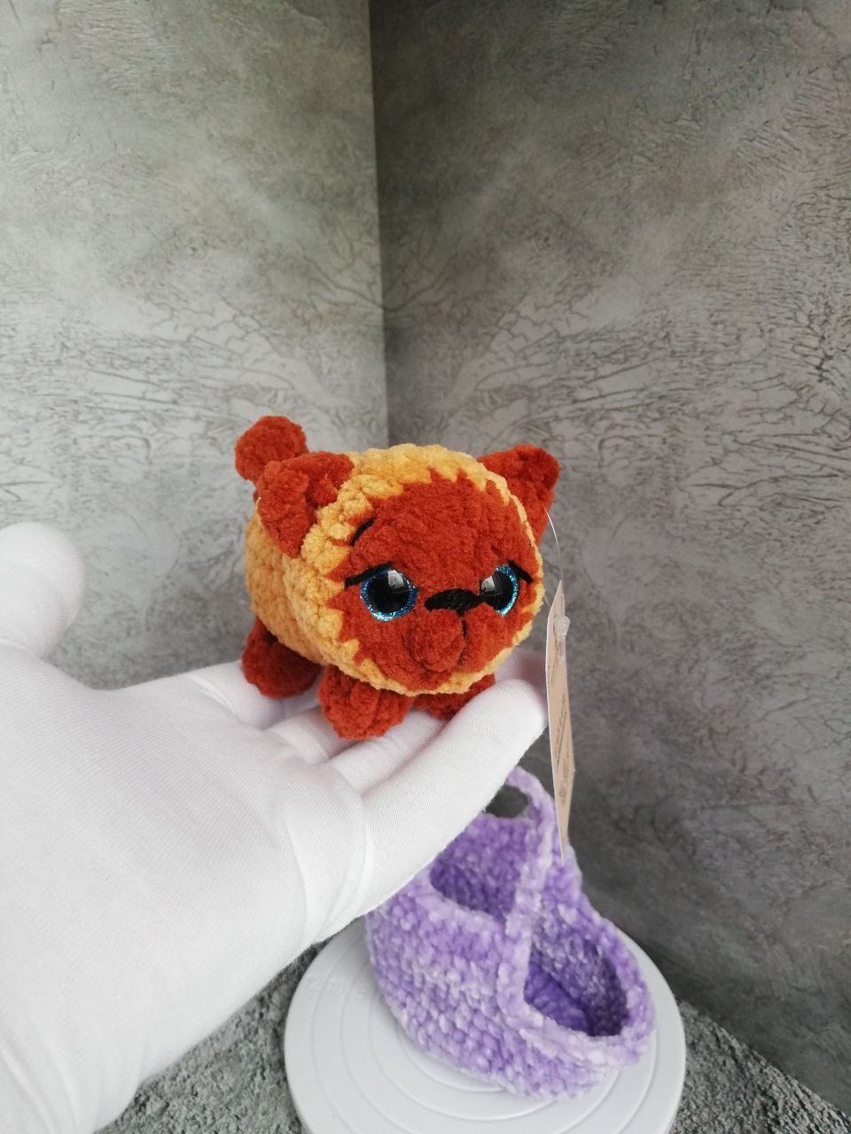 Котенок в переноске