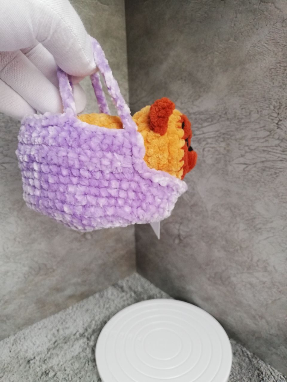 Котенок в переноске