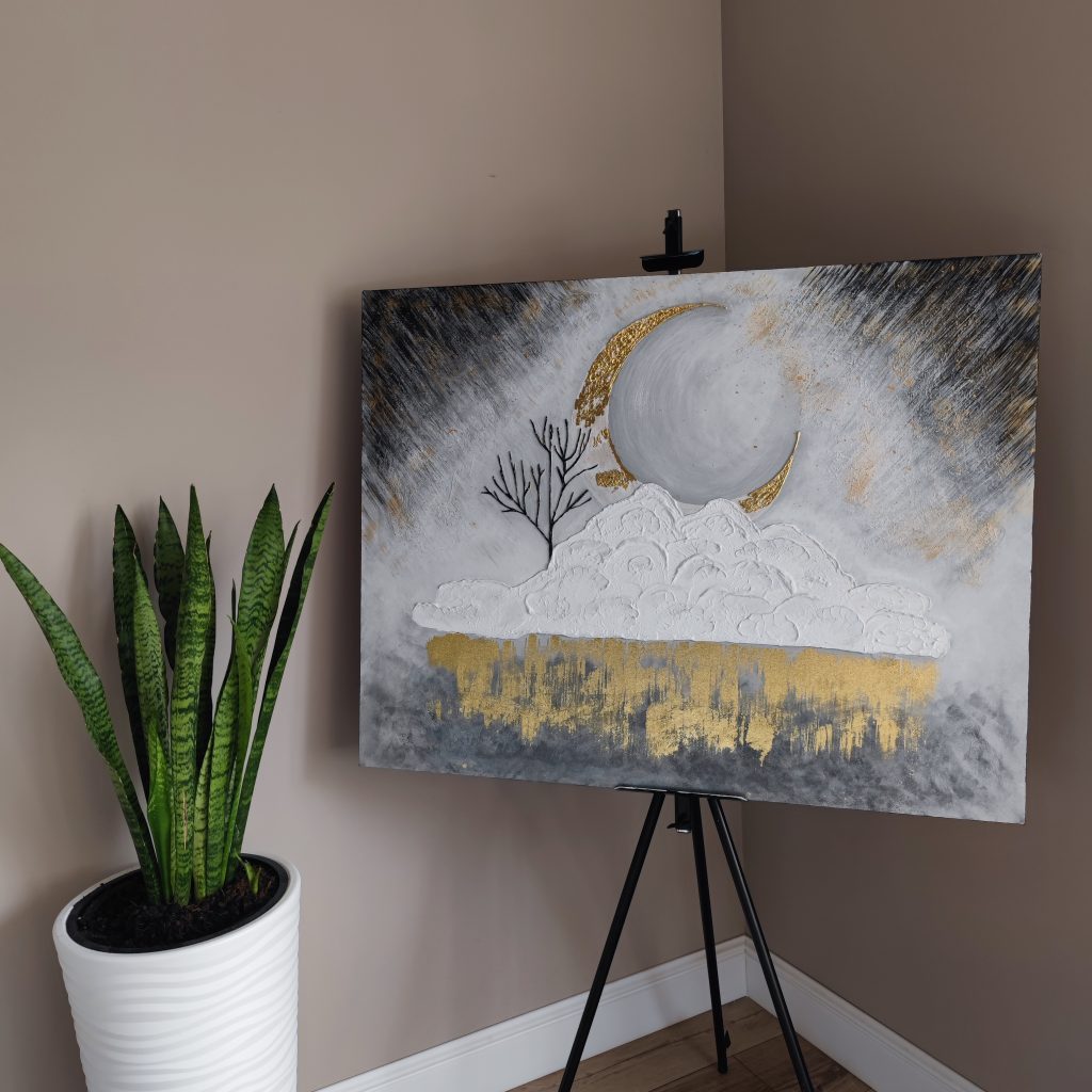 Картина луна