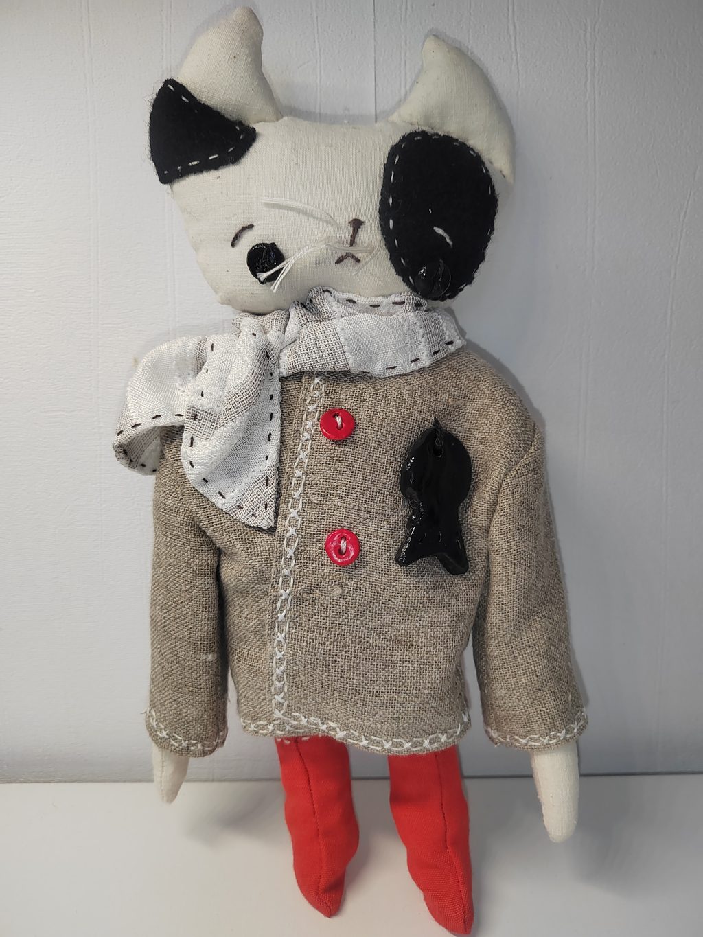 Интерьерный кот , авторская работа