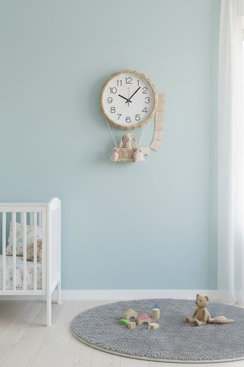 Часы для детской «воздушный шар»