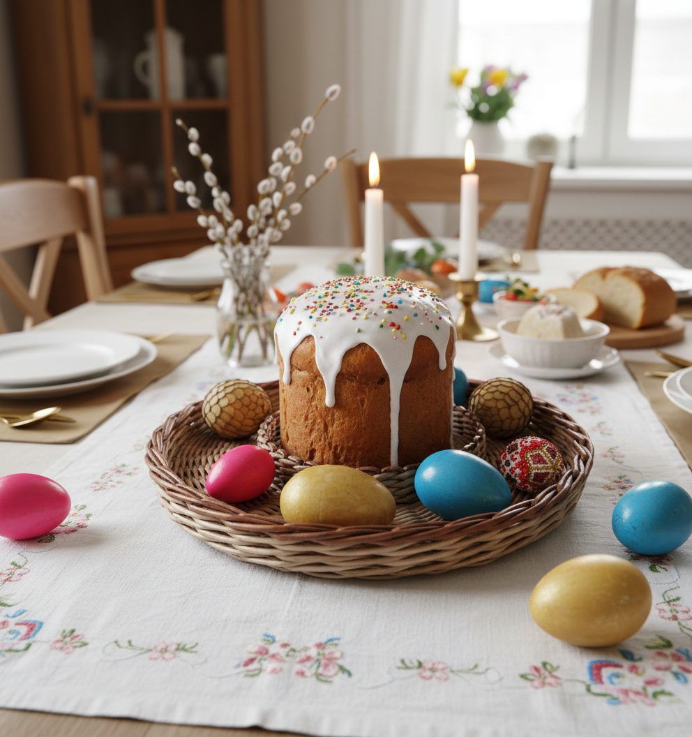 Пасхальный поднос