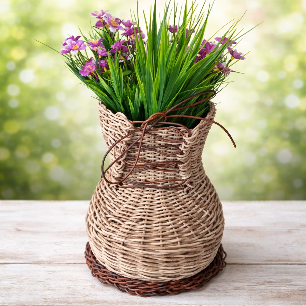 Ботинок из ротанга