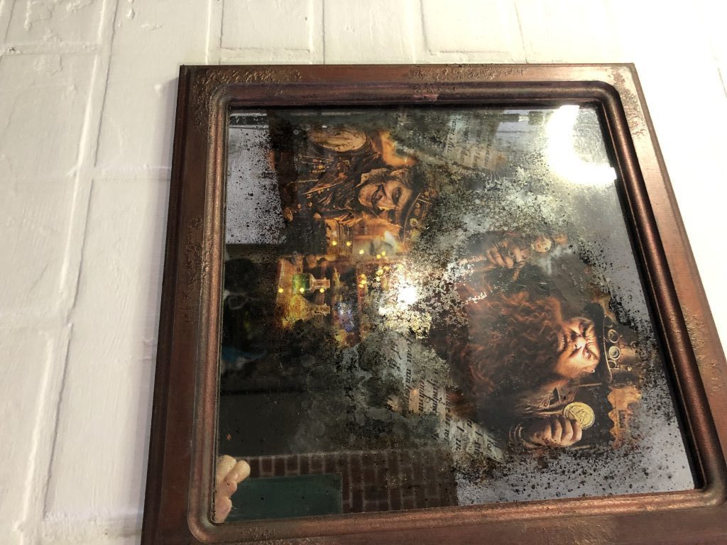 Зеркальная картина «Карабас Барабас и Дуримар» 30см