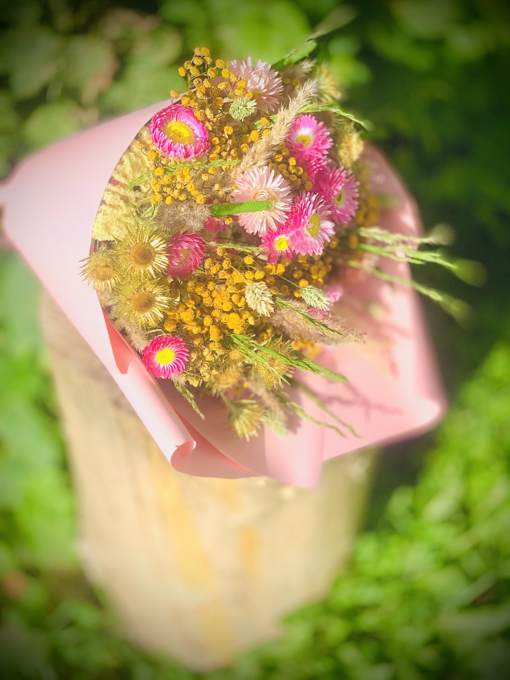 Букет из сухоцветов/ подарок на 8 марта