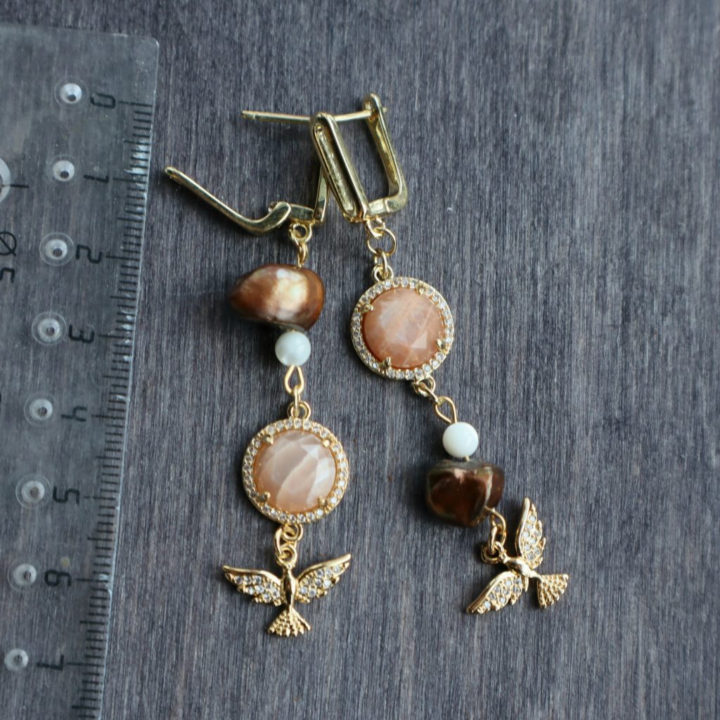 Серьги «Сладкие птички»