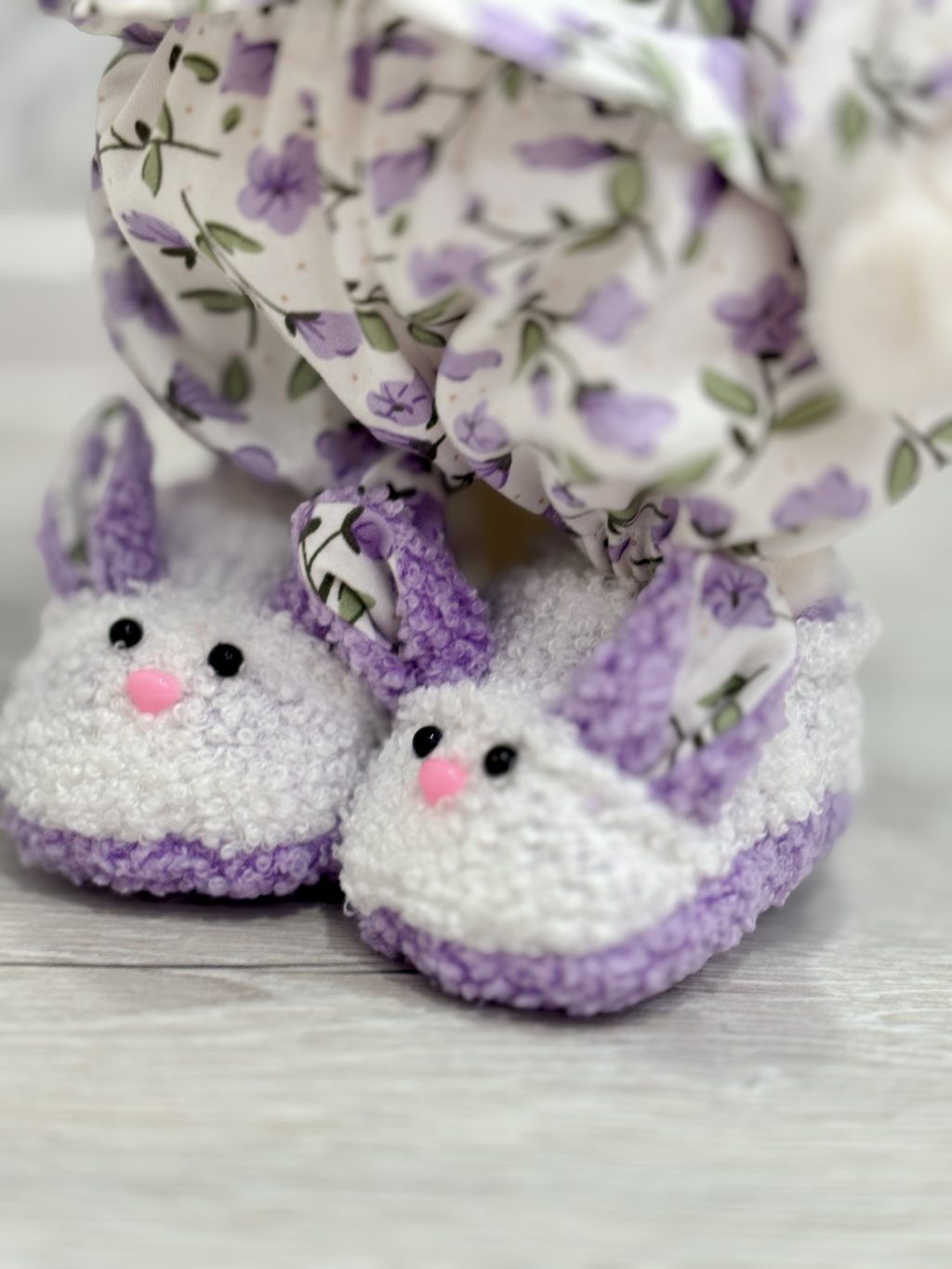 Большой зайка из меха норки