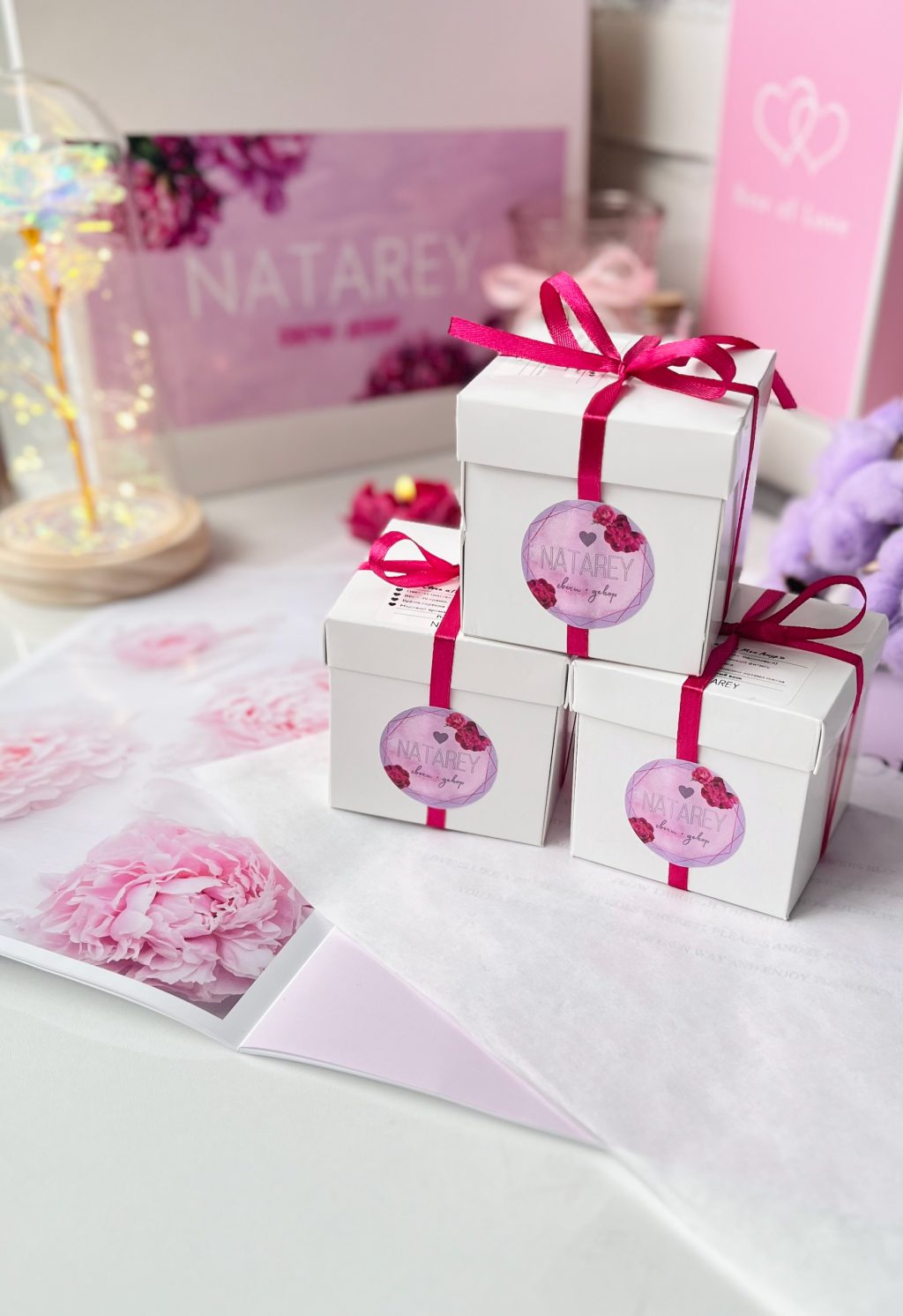 Аромасвеча «Мон Амур» в стекле