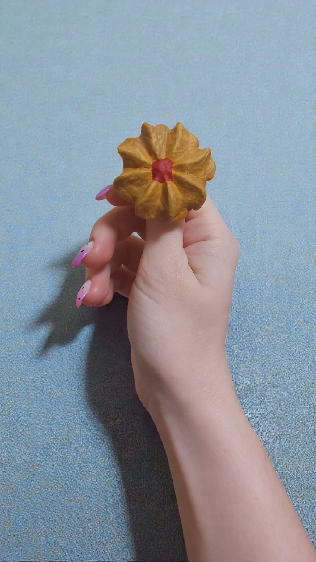 Брошь печенье курабье