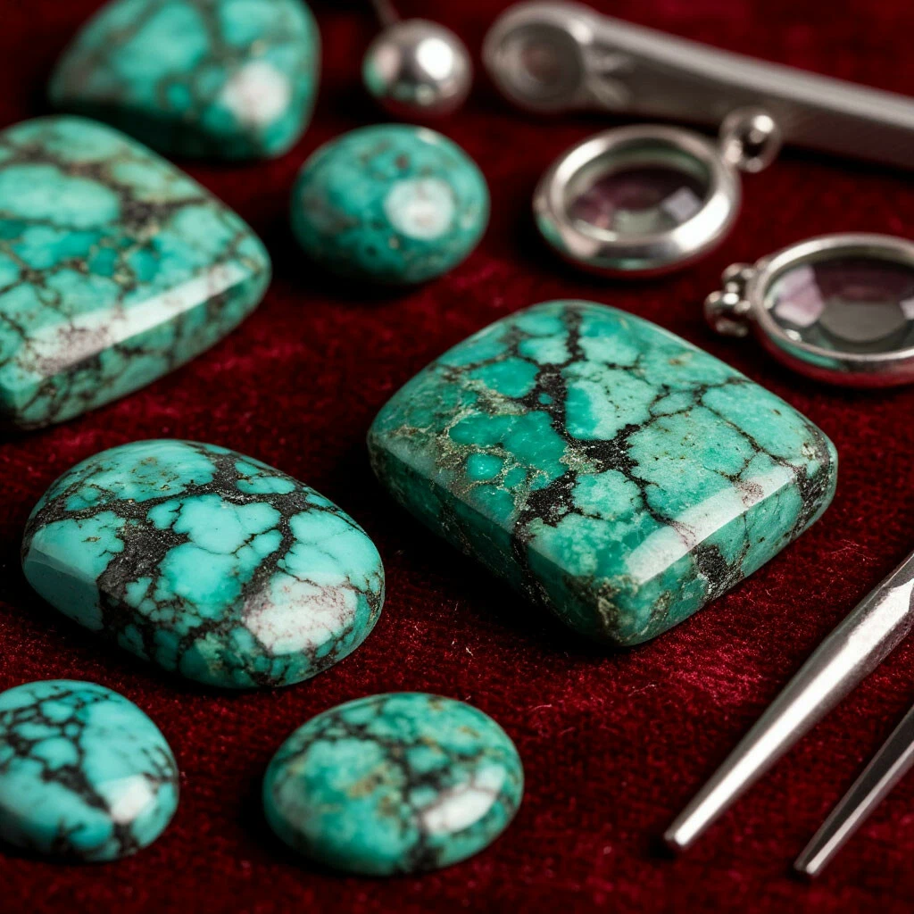 Африканская бирюза — необычный камень для творчества: что это и как использовать