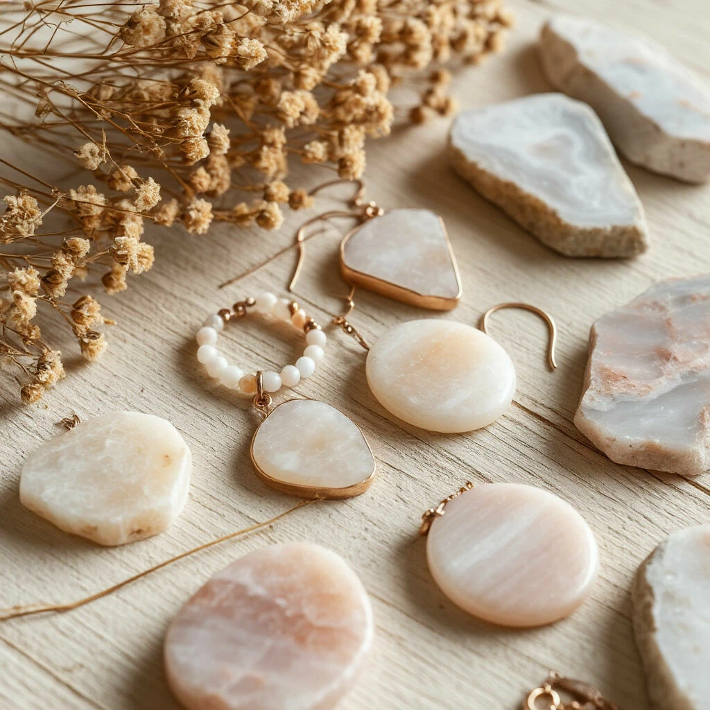 Кальцит в ручной работе: от изящных украшений до уютного декора