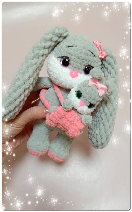 Набор «Зайчиха с малышом»