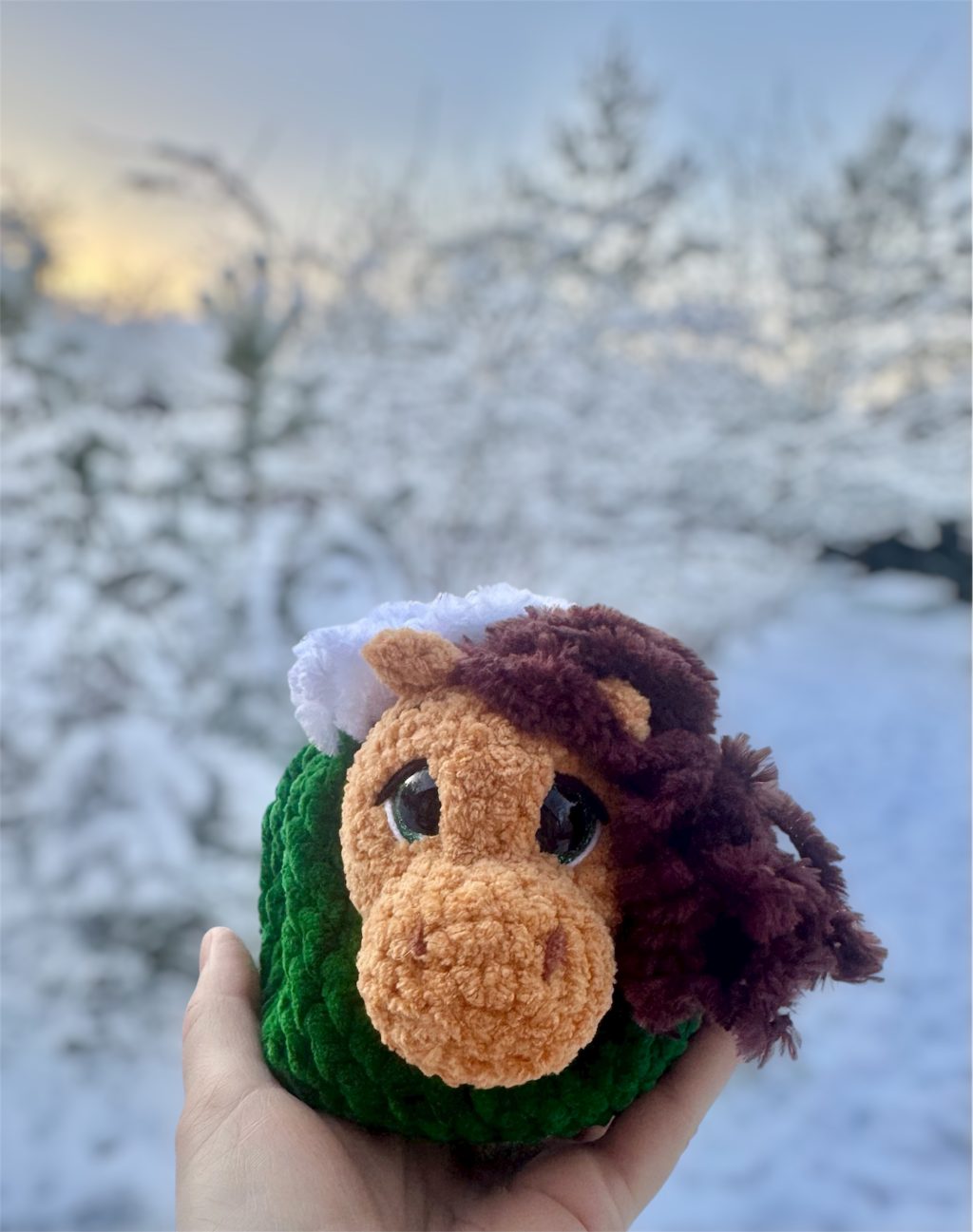 Мешочек для подарков с лошадкой